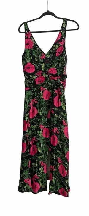 NWT Anthropologie Maeve Ruched Midi Dress size 4 thumbnail 1
