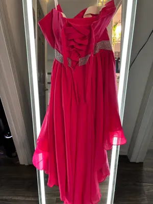 Bold Bridesmaid Dress Pink Size 6 thumbnail 2