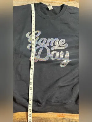 Gildan spangled Game Day sweatshirt thumbnail 7