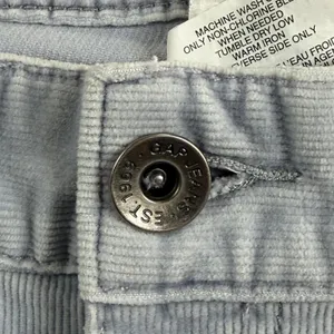 Gap Curvy Low Rise Corduroy Pants Womens 12L Blue Flare Y2K Vintage 2005 Retro thumbnail 4