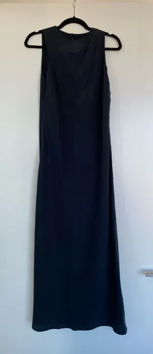 Abercrombie Black Column Maxi Dress thumbnail 1
