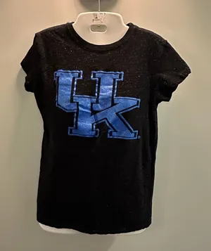 UK Kentucky Collegiate ladies sparkle Tshirt size Medium thumbnail 1