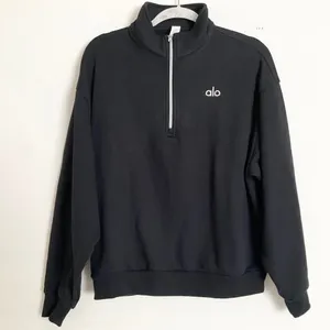 Alo Yoga Accolade 1/4 Zip Pullover Black S thumbnail 2