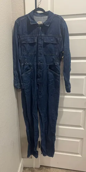 Women Jean jumpsuit thumbnail 1