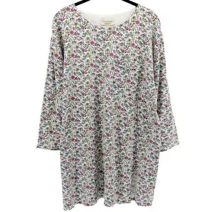 Vintage Victoria's Secret Gold Label Floral Cottagecore Sleep Shirt/Dress S thumbnail 2