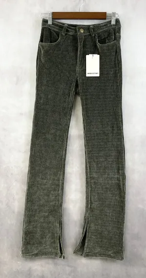 Industry Republic Clothing Womens Ribbed Pants 2 Velvety Cool Girl‎ Street Urban thumbnail 1