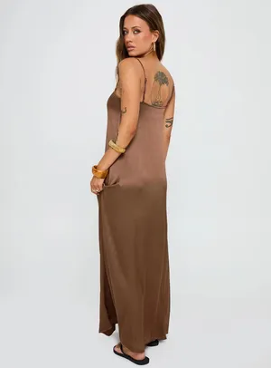 Princess Polly Apple Cider Maxi Dress thumbnail 3