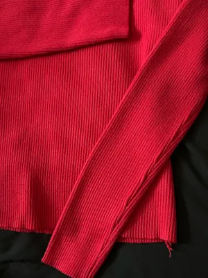 Jon & anna Red long sleeve thumbnail 2