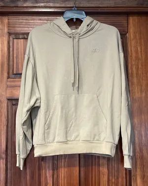 Alo Hoodie Sage Green Medium thumbnail 1