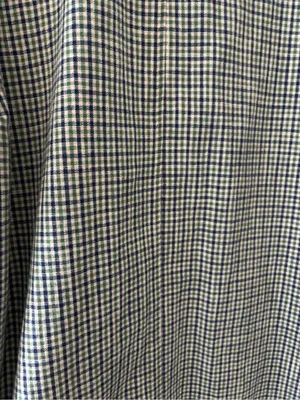 Zara Green Plaid Bow Cuff Coat Sz S Preppy Like New thumbnail 10