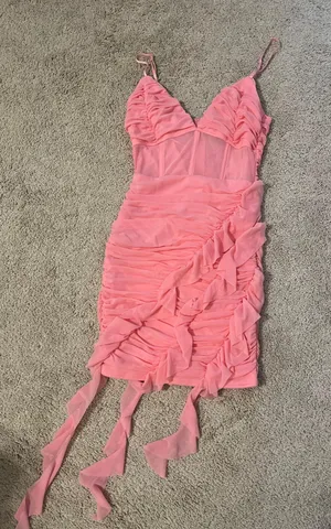 Hazel And Olive Pink Cocktail Dress thumbnail 3