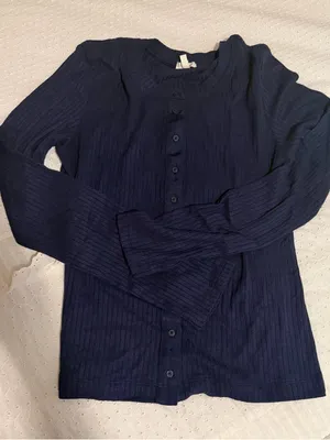 Aerie Pointelle Cardi T-Shirt thumbnail 2