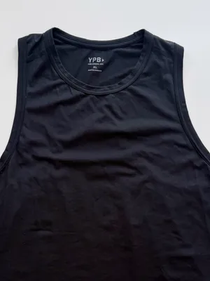 YPB Abercrombie & Fitch Black Racerback Tank XL thumbnail 2