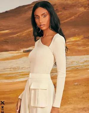 SheIn Asymmetrical Top thumbnail 2