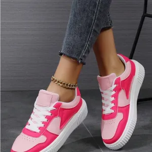SHEIN Pink & White Women's Sneakers thumbnail 2