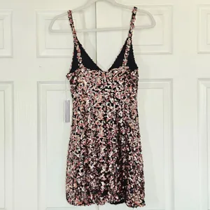Reformation Jimmy Sparkle Mini Dress Sz‎ XS Sequined NEW thumbnail 10