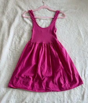 Zara Pink Mini Dress thumbnail 1