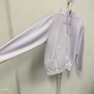 Glossier Limited Edition Embroidered Lavender Hoodie XS Oversized Women's thumbnail 4