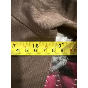 Babaton Contour V Neck Long Sleeve Fitted Crop Top In Brown. Woman's‎ Size 2XL thumbnail 5