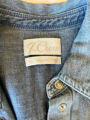 J. Crew Denim Button Down Shirt thumbnail 2