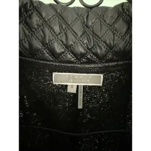 Liquid‎ by Sioni Artsy Funky Whimsical Goth Boho Punk Sweater Cardigan Jacket S thumbnail 3