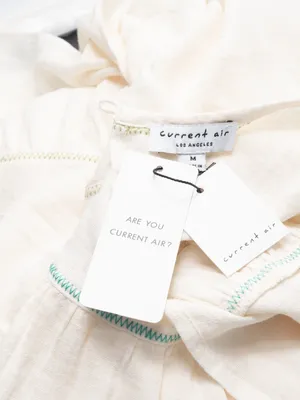 Current Air  - Tiered Mini Dress with Braided Belt thumbnail 7