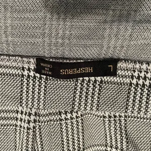 Black and white plaid pleated miniskirt Size L thumbnail 3