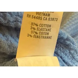 Offline by Aerie Women’s blue waffle knit long sleeve shirt size XL thumbnail 3