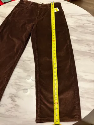 Free People We The Free Deep Trance Corduroy Boyfriend Pants 26 NWT thumbnail 8