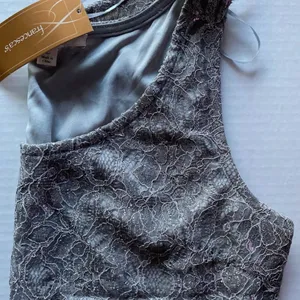 Mi ami Laced Tank Womens NWT! Gray Size L thumbnail 3