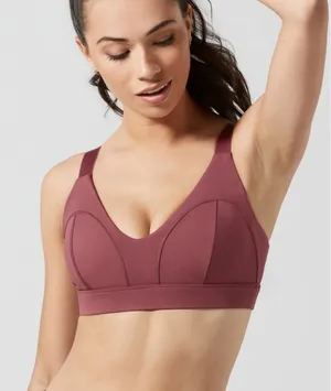 LILYBOD Vaylor‎ Sports Bra In Dusty Rose Small thumbnail 1