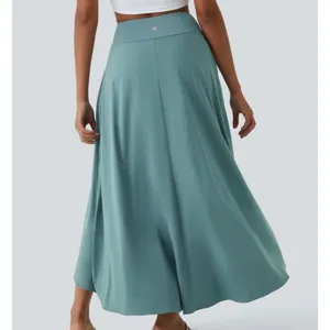 Halara Breezeful Maxi Skirt Size Large NWT 2-in-1 Balletcore Waterfall Hem thumbnail 5
