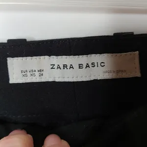 Zara black dress shorts sz XS thumbnail 4