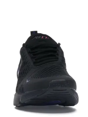 Nike Air Max 270 Athletic Shoes Women's 7.5 Youth 6.0- Black/Teal/Purple thumbnail 4