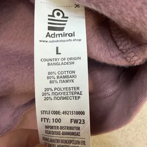 Admiral Womens Large‎ Longline Hoodie Sweatshirt Dress Mauve Purple Athleisure thumbnail 6