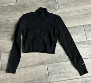 Kith black turtle neck sweater thumbnail 1
