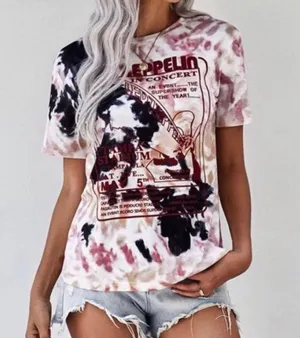 NEW Led Zeppelin Tie Dye T-shirt. XL thumbnail 1