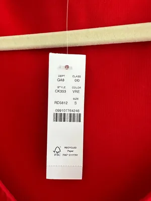 J. Crew Stretch Cotton Cap-Sleeve Crossover Shirt, Vintage Red, Size Small, NWT thumbnail 10