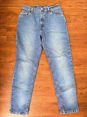 Levis 550 Relaxed Fit Tapered Leg Jeans Womens 10 M Pet Made in USA Medium Wash thumbnail 1