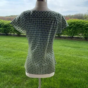 Banana Republic Square Neck Silk Blouse thumbnail 5