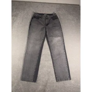 good american good cowboy bootcut jeans 4/27 Gray ColorBlock thumbnail 2