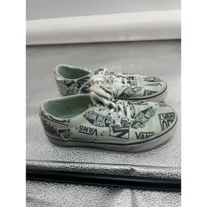 Vans Shoes Women's Green Off the Wall Era All‎ Over Print - Size 6.5 thumbnail 2