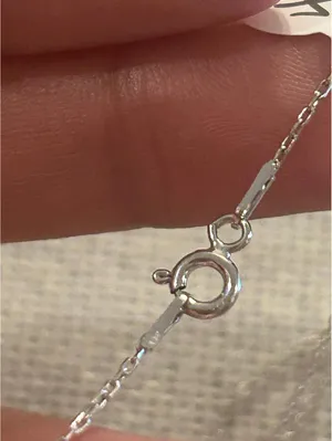 Necklace lot a732 16 inch 925 sterling silver thumbnail 5