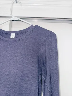 lululemon hold tight cropped long sleeve thumbnail 2