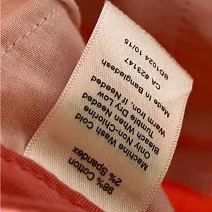Talbots Coral Pink Chino Bermuda Shorts thumbnail 4