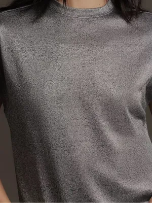Anthropologie metallic top thumbnail 6