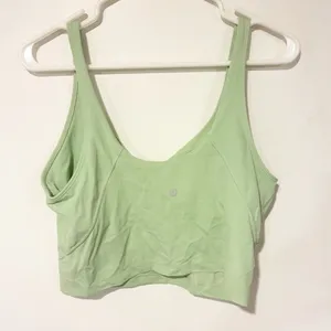 Lululemon Align Tank Top Light Support, A/B Cup Size 14‎ Light Green thumbnail 5