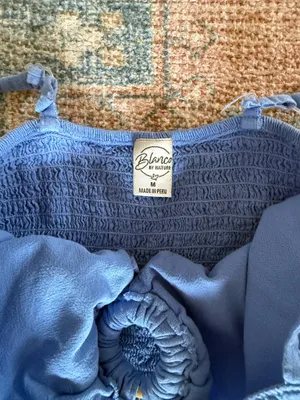 Blanco by Nature Blue Dress Size M thumbnail 3