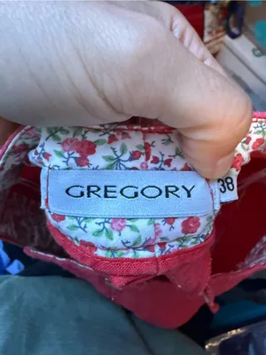 Gregory Vintage Poppy Pink Textured Low Rise Y2K Flare Pants thumbnail 4