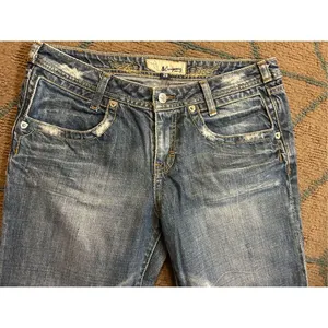 NEW JC Madison Embroidered Bootcut Jeans Vintage Western 29 thumbnail 3